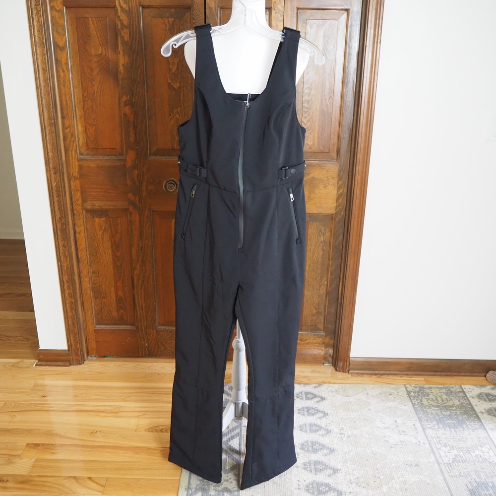 NWT Zara Ski Salopette Women's Size Large Bib Overalls Snow Pants RECCO Stretch